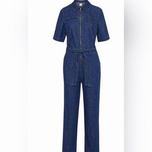 Iris & Ink Denim Jumpsuit
